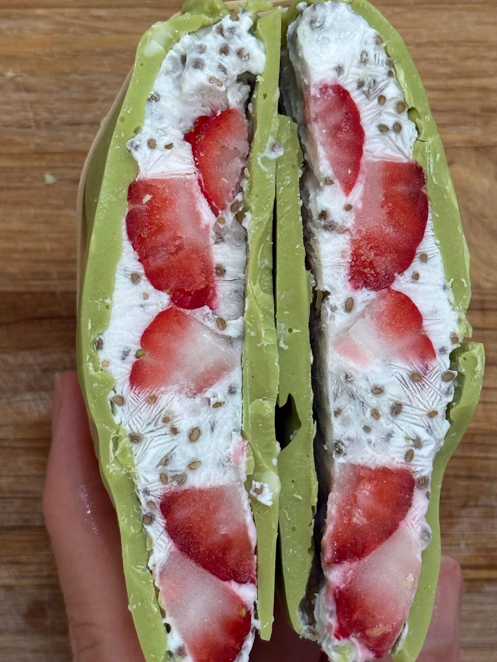Matcha-Dipped Strawberry Yogurt Clusters – Everyday Meals